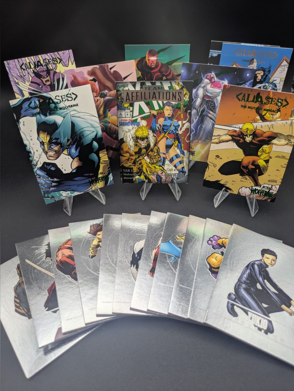 2022 Fleer Ultra Wolverine X-Men Set Builder Lot (20) Inserts Parallels Marvel